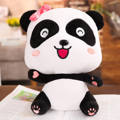

Tailored Lovely Soft Panda Animal Doll Stuffed Plush Toy Home Party Wedding Kid Gift A