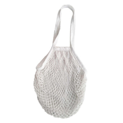 

Reusable Handle Mesh Net Shopping Bag Fruit Goods Storage Cotton Tote Handbag