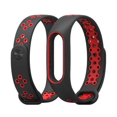 

〖Follure〗Durable Replacement TPU Anti-off Wristband Sports Bracelet for Xiaomi Mi Band 2