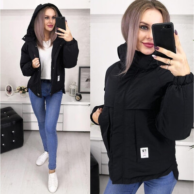 

Tailored Women Winter Warm Thick Outerwear Coat Slim Cotton-padded Jacket