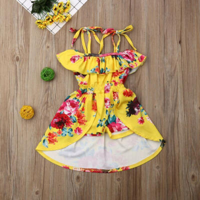 

Floral Toddler Kids Baby Girl Clothes Romper Bodysuit Jumpsuit Outfits Dresses