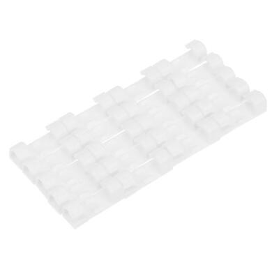 

20pcs Cable Cord Wire Clips Fixer Fastener Tidy Holder Line Adhesive Clamp
