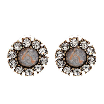 

AOTEMAN 2019 Retro Fashion Fashion Jewelry Online Store New Maxi Bib Statement stud Earrings Factory Wholesale