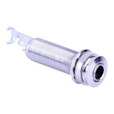 

Cylinder Clip End Pin Mono Panel Output Jack Socket for Electric Guitar