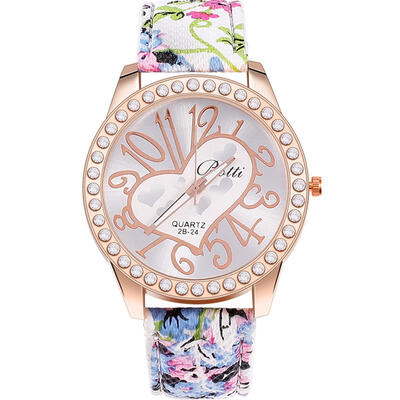

Relogio Feminino WomenS Creative Watch Leather Band Stainless Steel Quartz Wristwwatch Ladies Diamond Luxury Watches