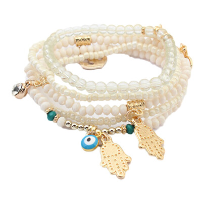 

Jewelery Simple Stretch Palm Style Vogue Bracelet Butterfly