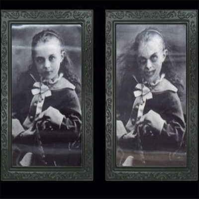 

3D Face-changing Photo Party Decoration Frame Terror Halloween Decoration Props Festive Party Supplies Halloween Decorations