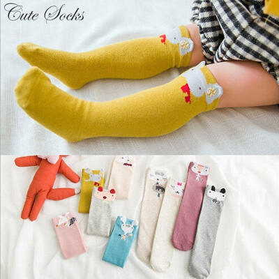 

Cute Baby Toddler Girls Soft Cotton Leggings Warmer Leg Warmers Knee Long Socks