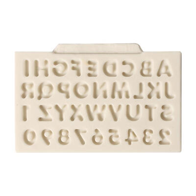 

Letters Silicone Fondant Cake Mold DIY Chocolate Baking Decor Moulds Tools