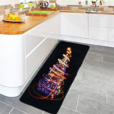 

〖Follure〗Christmas Floor Entrance Door Bathroom Mat Indoor Bathtub Carpet Doormats Decor