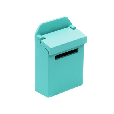 

Siaonvr Miniature Wooden Furniture Colorful Outside Postbox Mailbox For 112 Dollhouse
