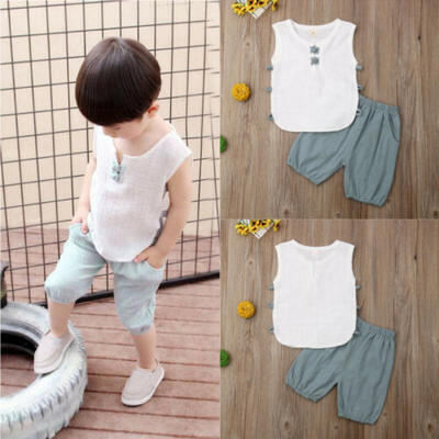

Toddler Kid Baby Boy Clothes Boys Outfits Sets Short T-Shirt Shorts Tops