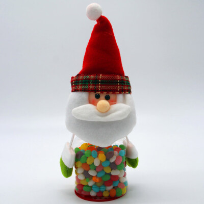 

〖Follure〗Santa Claus Snowman Elk Christmas Candy Packaging PET Christmas Candy Jar