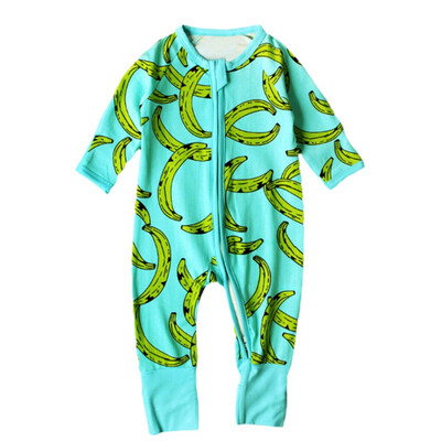 

Baby Jumpsuit Long-sleeved Newborn Bodysuits Baby Clothing Autumn 2019 New Cotton Baby Boy Girl Pyjamas Printed 3-36M