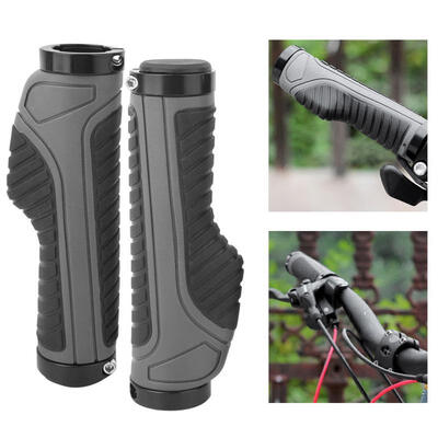 

Greensen One Pair Rubber Bicycle Cycling Ergonomics Lock Handle Grip Anti-slip Bike Handlebar Grips