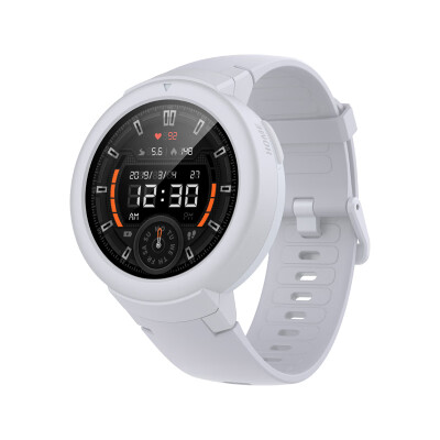 

Amazfit smart watch youth version battery life 20 days colorful screen GPS positioning offline payment message reminder snow mountain white