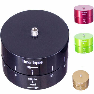 

60min Panning Rotating Time Lapse Stabilizer Tripod Adapter 14" for Gopro
