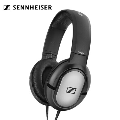 

Sennheiser HD 206 Closed-Back Over Ear Headphones 35mm Wired Stereo Music Headset Noise Isolation Earphone