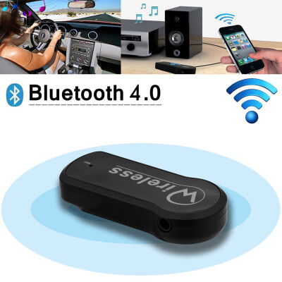 

〖Follure〗Wireless Bluetooth 35mm AUX Audio Stereo Music Home Car Receiver Adapter Mic