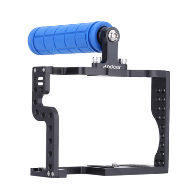 

Andoer DSLR Camera Cage Rig with Top Handle Grip for Panasonic Lumix GH3 GH4 Camera