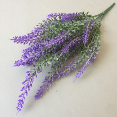 

Artificial Lavender Flowers make a bountiful flower nearly natural fake plant to brighten up your home party&wedding decor