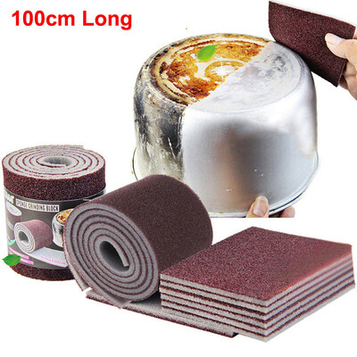 

Siaonvr Nano Sponge Emery Magic Wipe Kitchen Wash Clean Decontamination Brush Bottom 2PC