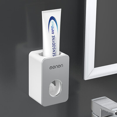 

Siaonvr New Automatic Toothpaste Dispenser Set Wall Mount Stand Holder Extrusion