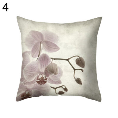 

Vintage Flower Square Throw Pillow Protector Case Cushion Cover Bedding Articles