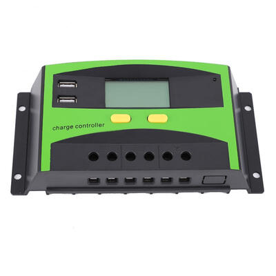 

Greensen 30A Liquid Crystal Display Solar Controller 12V24V PWM Solar Charge Controller