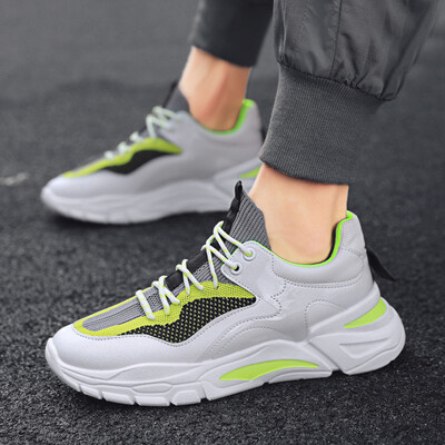 

Wild mesh casual shoes sports shoes thick mens increased running shoes small white shoes mens shoes