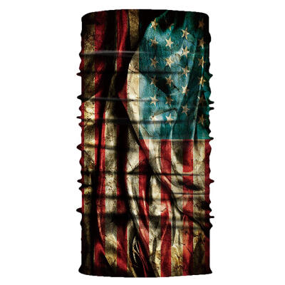 

Casual 3D Digital Flag Print Outdoor Sports Face Mask Riding Headband Scarf