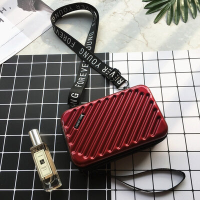 

LOVEVOOK crossbody bags for women 2019 fashion handbag female mini suitcase make up bag for travel multifunctional Clutch Flap
