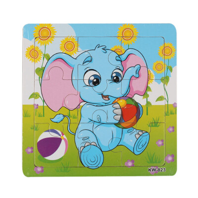 

Gotoamei Wooden Elephant Jigsaw Toys For Kids Education And Learning Puzzles Toys