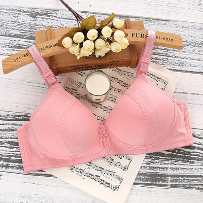 

〖Follure〗Medium-aged Thin Bra Without Steel Ring Comfortable Underwear Large Cup Bra