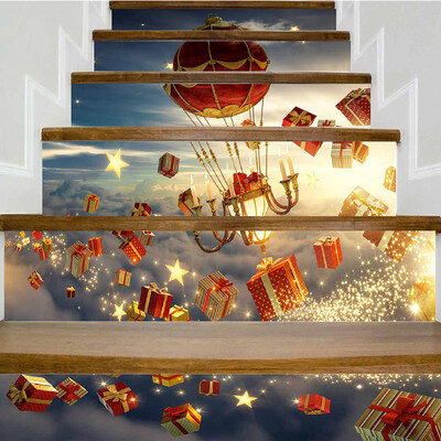 

Tailored Christmas Decoration Stair Stickers Christmas Stairs Stickers Wall Stickers