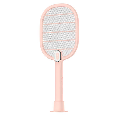 

Portable Rechargeable Electric Mosquito Swatter with Base