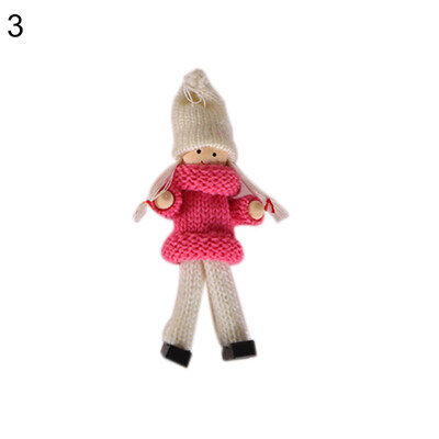 

Christmas Sweater Boy Girl Doll Ornament Xmas Tree Hanging Window Party Decor