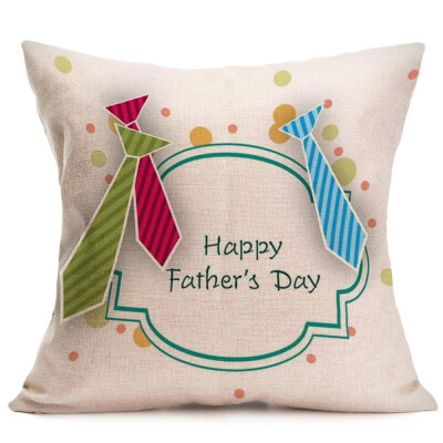 

Siaonvr Happy Father Day Sofa Bed Home Decoration Festival Pillow Case Cushion Cover