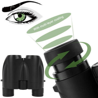 

Greensen 10x25 Portable Outdoor Mini High-definition Binoculars Telescope for Outdoor Hiking Travelling