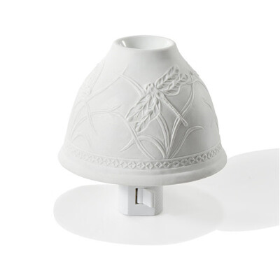 

Wall mounted porcelain night light