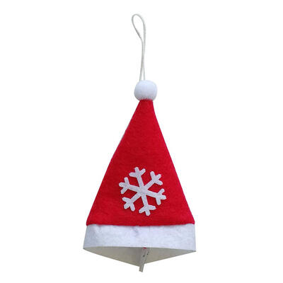

Snowflakes Christmas Hat Xmas Tree Ornaments Knife Fork Pouch Holder Gift