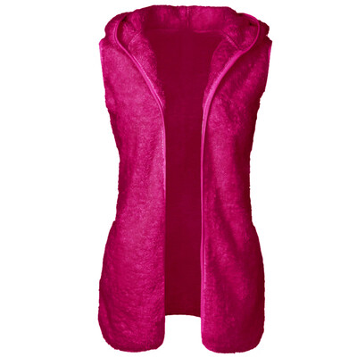 

Toponeto Fashion Women Autumn Casual Easy Sleeveless Stand-Neck Solid Lace-Up Waistcoat