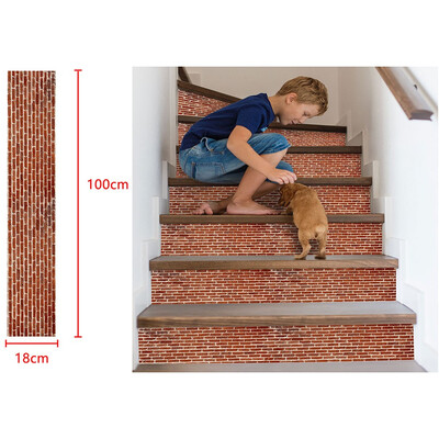 

〖Follure〗3D Simulation Stair Stickers Waterproof Wall Stickers DIY Home Decor