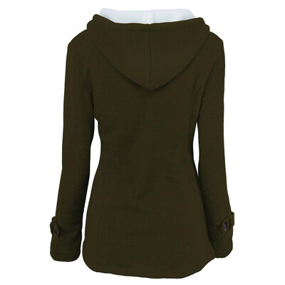 

Toponeto Fashion Women Windbreaker Outwear Warm Wool Slim Long Coat Jacket Trench