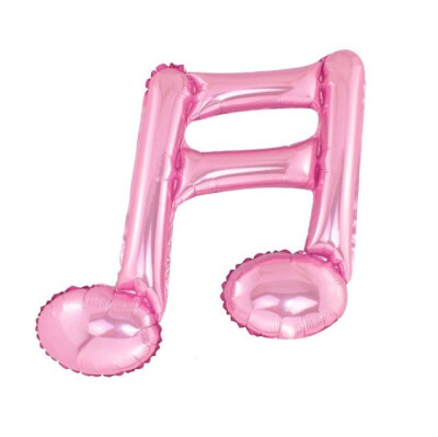 

FUNNYBUNNY Music notes Aluminum Foil Balloons for New Year Party Event Ceremony Anniversary Birthday Decoration