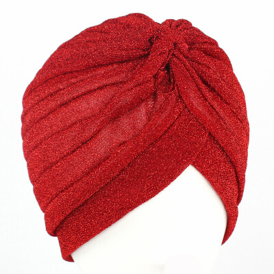 

Muslim Turban Hair Loss Head Scarf Bowknot Hat Cancer Chemo Hijab Cap Head Wrap