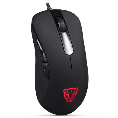 

Motospeed V100 Professional USB Wired Gaming Mouse Esport Game Mice 6200DPI RGB Light for PC LaptopGrey