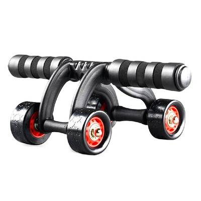 

Abdominal Wheel Ab Roller with Four Wheels Abdomen Trainer Rolling Wheel Sports Exercise Fitness Equipment for Men&Women