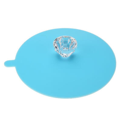 

Reusable Silicone Diamond Rhinestone Dustproof Cup Lid Airtight Seal Cover