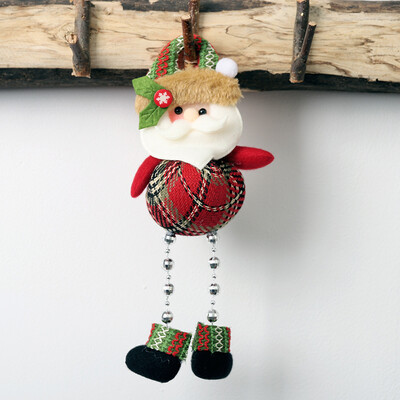 

〖Follure〗Christmas Tree Ornament Doll Hanging Snowman Santa Claus Door Window Decoration
